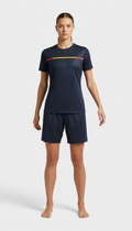 Women's training top in deep navy