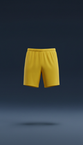 Men's soccer shorts in victory yellow